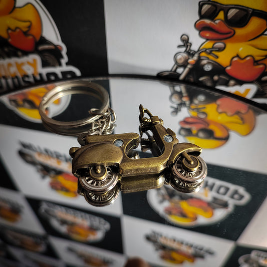 Llavero Scooter Dorado
