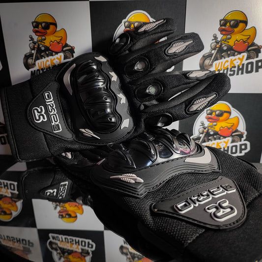 Guantes de Moto Grises Talla XL