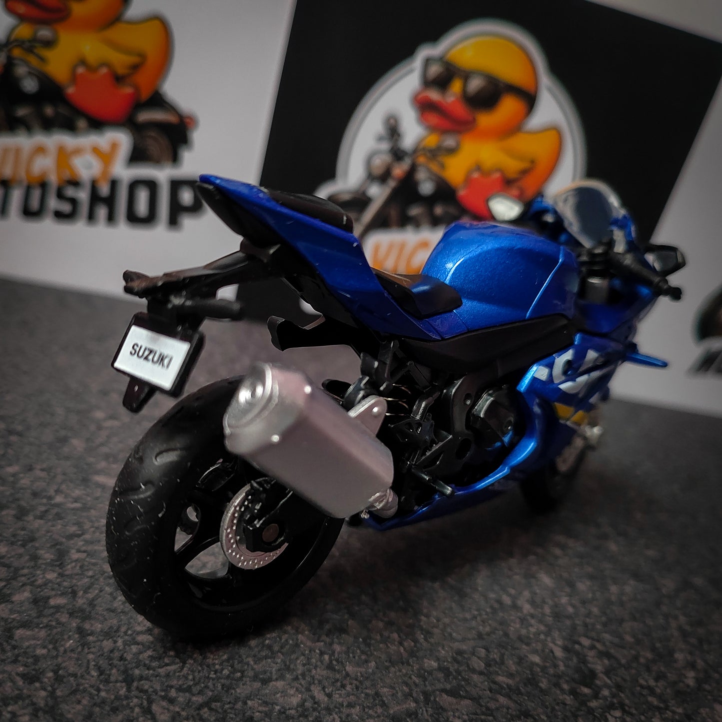 Susuki GSX R1000 Azul - MSZ 1:18