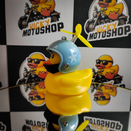 Pato Celeste con Estrella