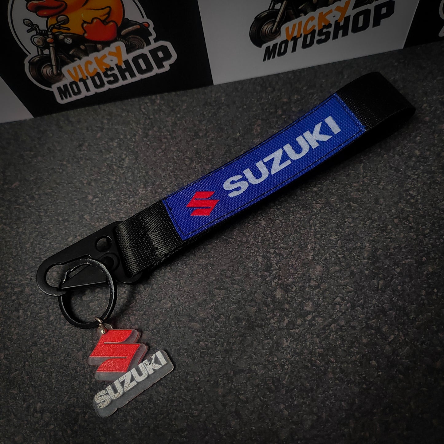 Lanyard de mano Susuki Azul