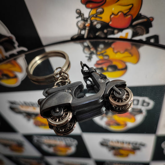Llavero Scooter Plateado
