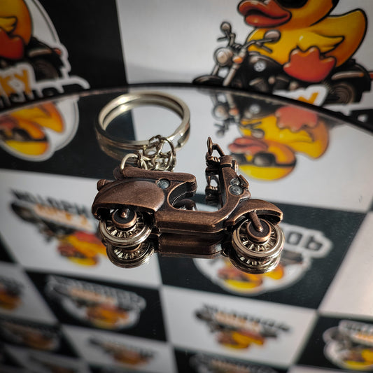 Llavero Scooter Bronce
